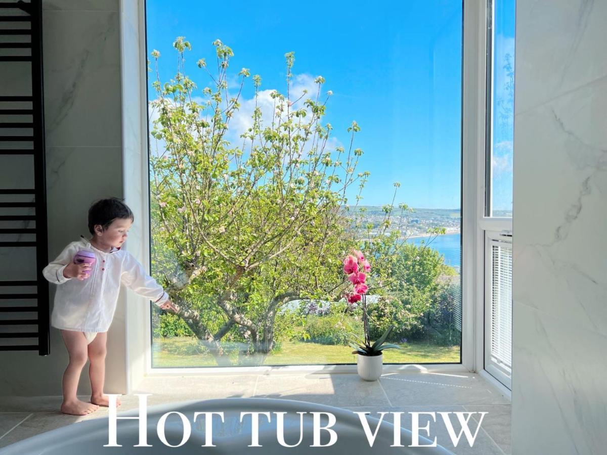 Shan Mu Inn Deluxe Hot-Tub Seaview Apartment Newlyn Εξωτερικό φωτογραφία